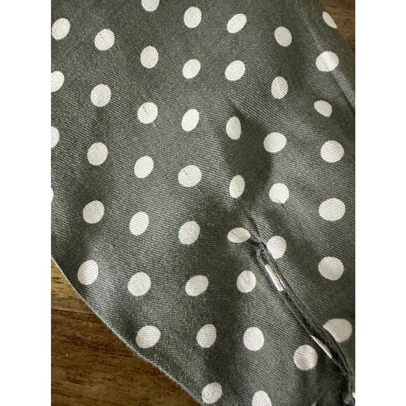 NWT Rachel Riley Grey Polka Dot Long Sleeve Rayon Dress European 5 *READ* - Picture 6 of 10